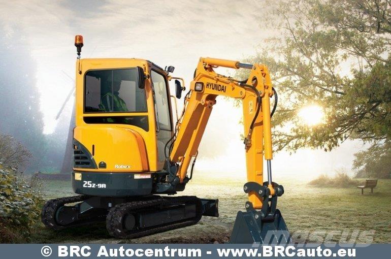 Hyundai R25Z-9AK Miniescavadeiras