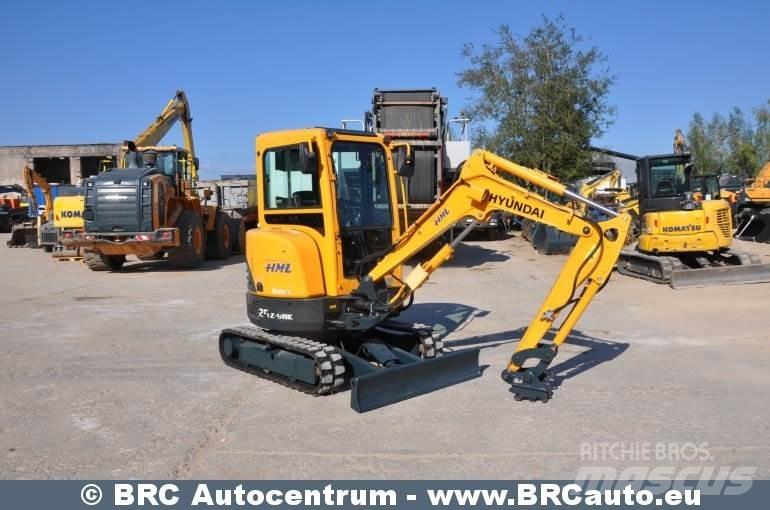 Hyundai R25Z-9AK Miniescavadeiras