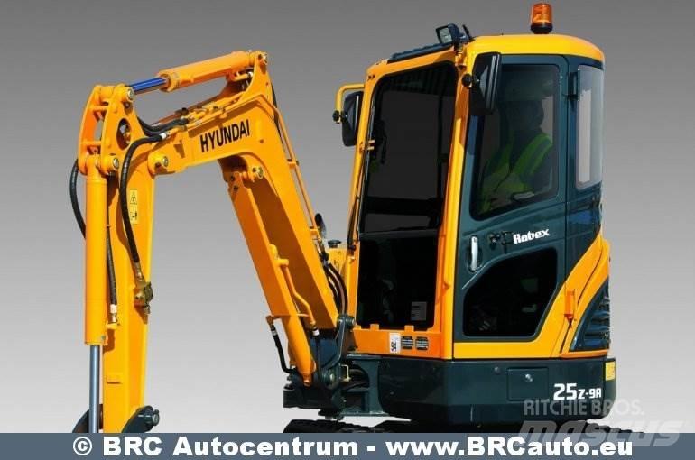 Hyundai R25Z-9AK Miniescavadeiras