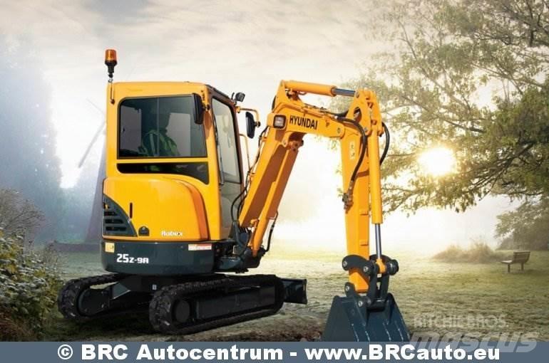 Hyundai R25Z-9AK Miniescavadeiras