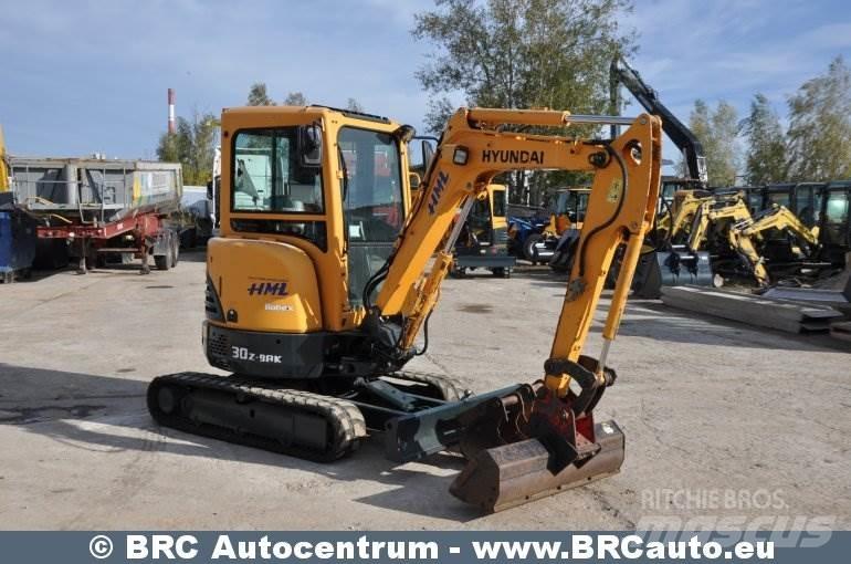 Hyundai R30Z-9AK Miniescavadeiras