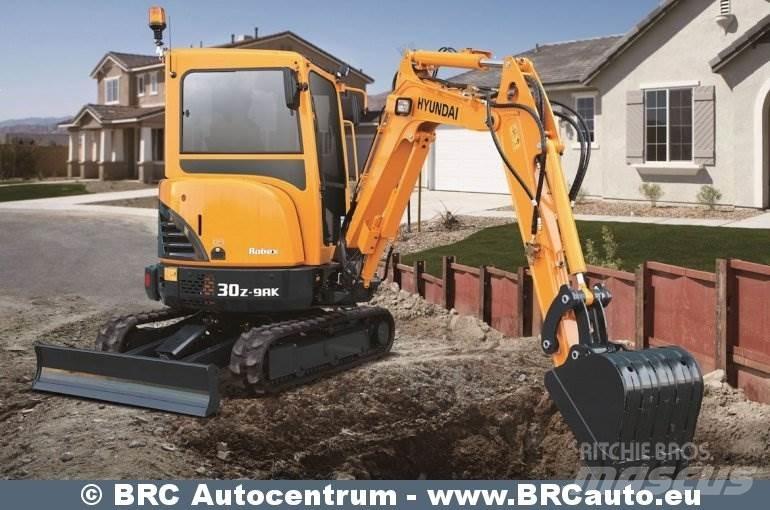Hyundai R30Z-9AK Miniescavadeiras