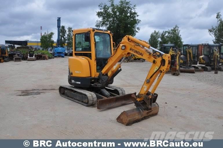 Hyundai R30Z-9AK Miniescavadeiras