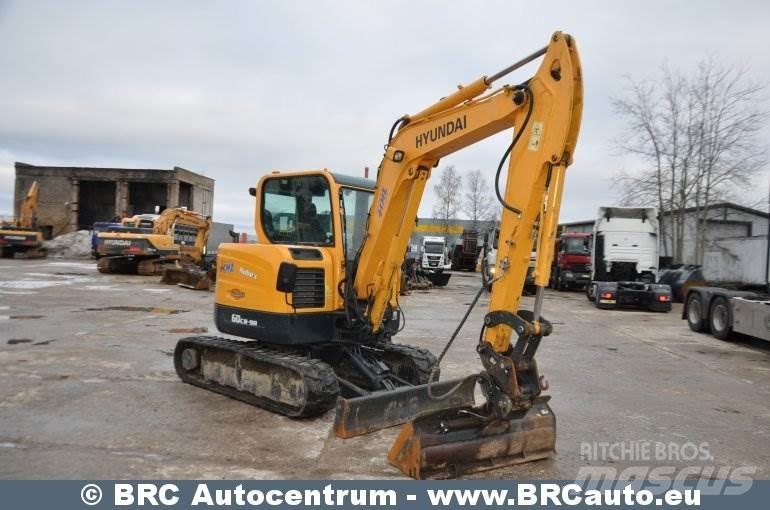 Hyundai R60CR-9A Escavadeiras de esteiras
