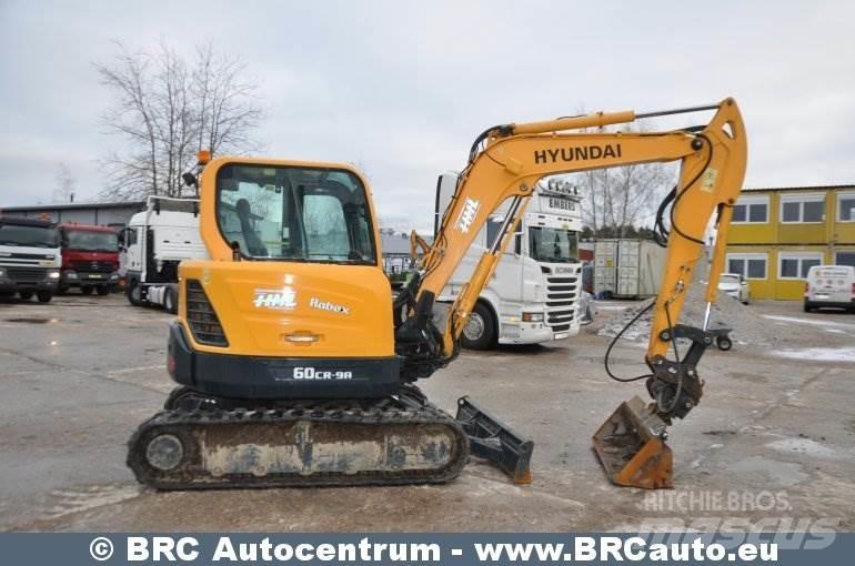 Hyundai R60CR-9A Escavadeiras de esteiras
