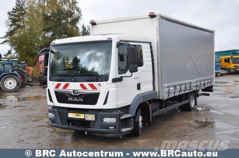 MAN TGL Caminhões de caixa fechada