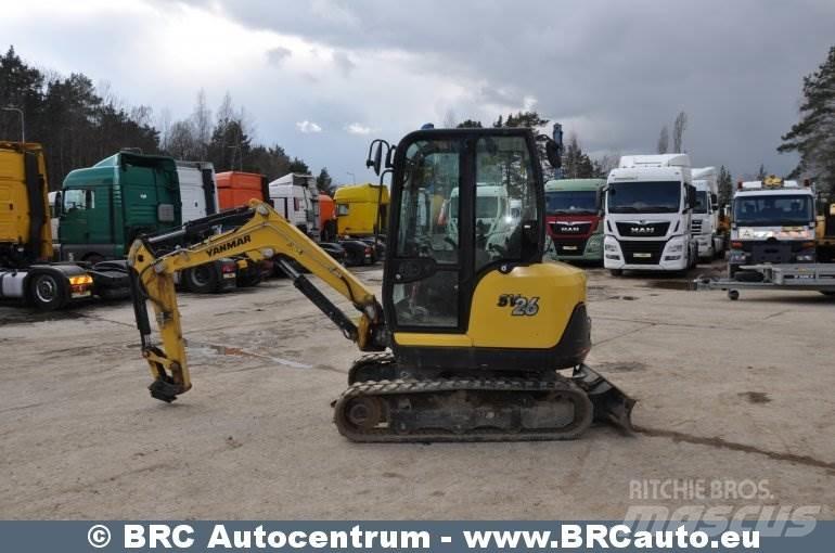 Yanmar SV26 Miniescavadeiras