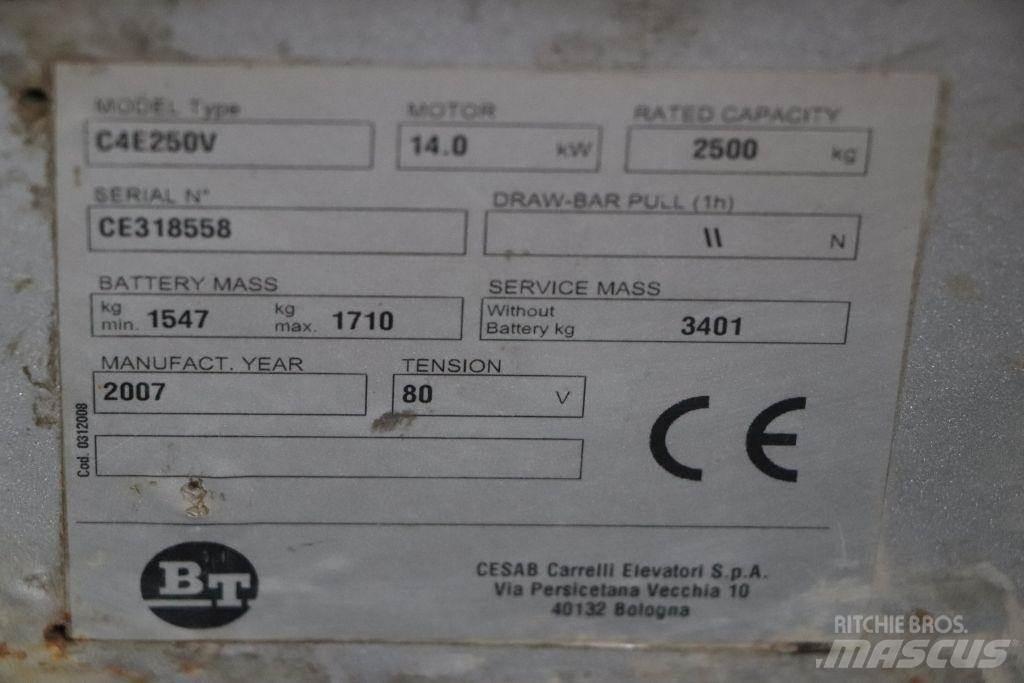 BT C4E250V Empilhadores eléctricos