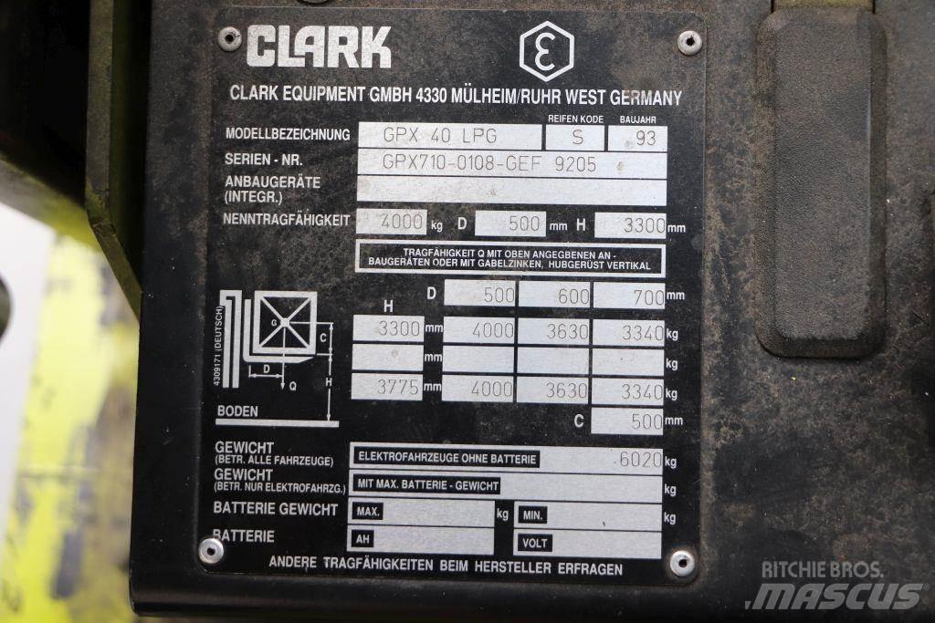 Clark GPX 40 Empilhadores a gás