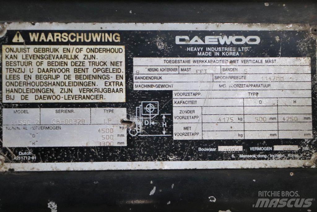 Daewoo G45SC-2 Empilhadores a gás