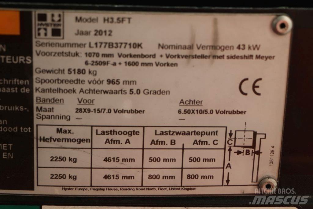 Hyster H3.5FT Empilhadores a gás