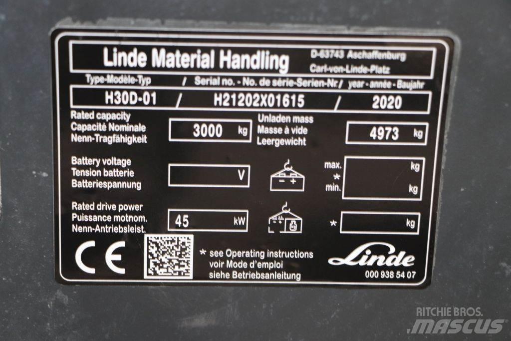 Linde H30D-01 Empilhadores Diesel