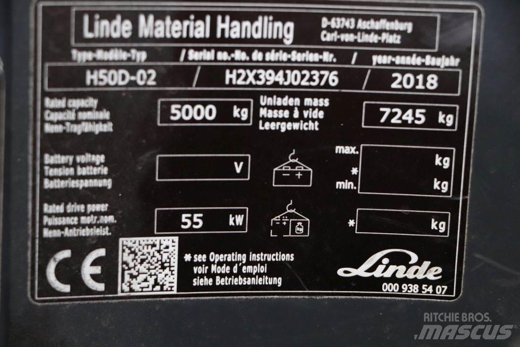 Linde H50D-02 Empilhadores Diesel