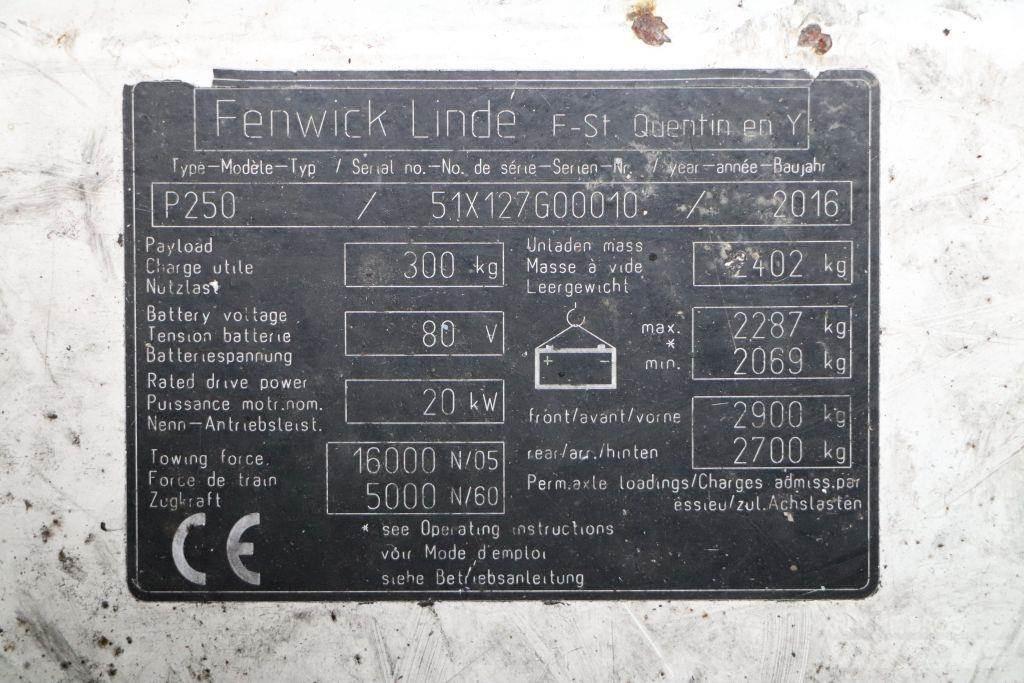 Linde P250 Tractores de reboque