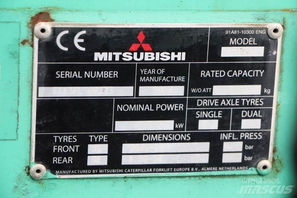 Mitsubishi FG30N Empilhadores a gás