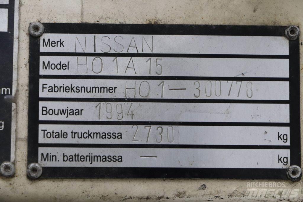 Nissan H01A15 Empilhadores a gás