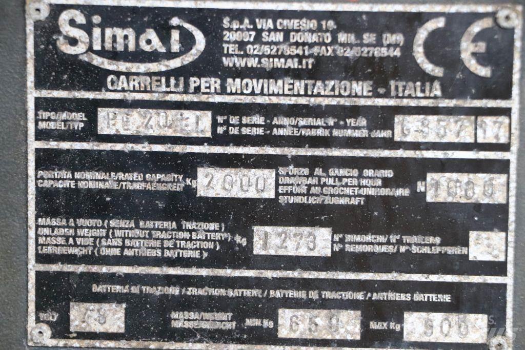 Simai PE20LL Tractores de reboque