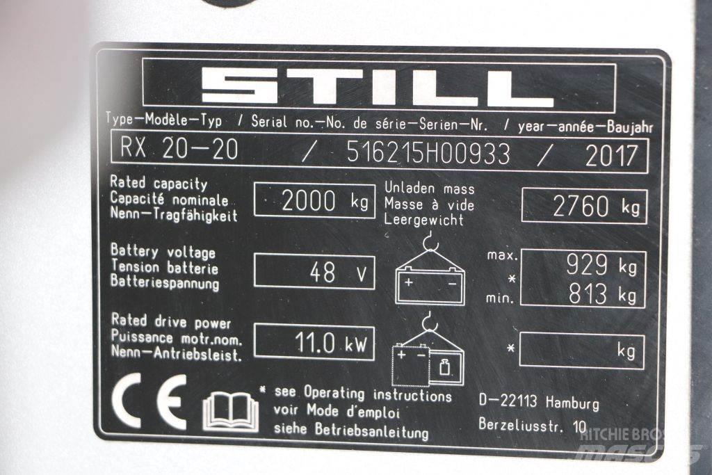 Still RX20-20 Empilhadores eléctricos