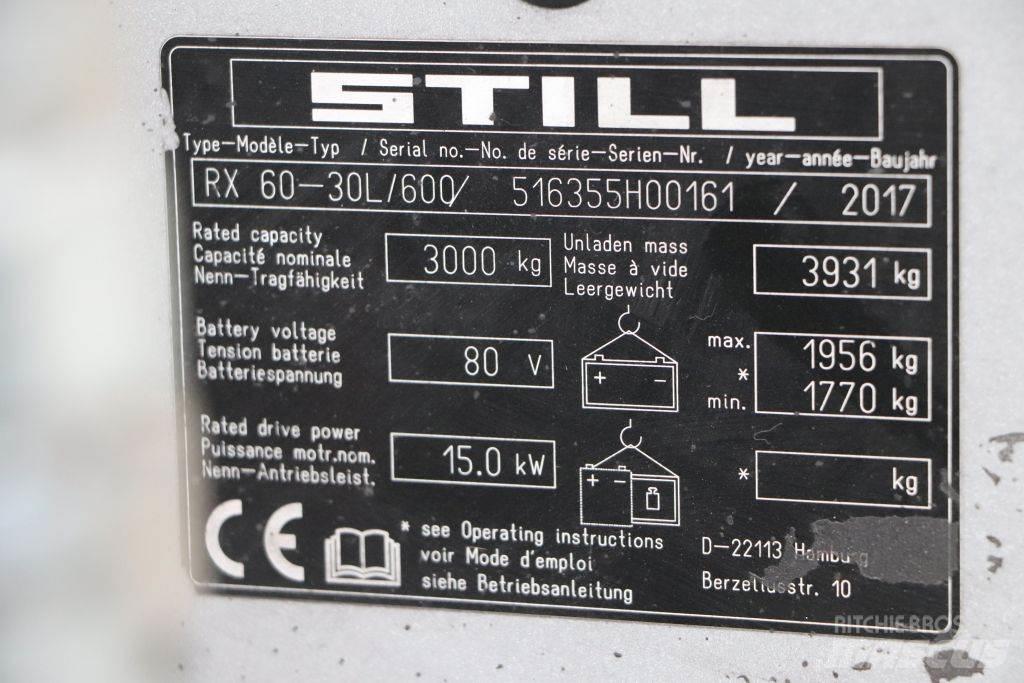 Still RX60-30L/600 Empilhadores eléctricos
