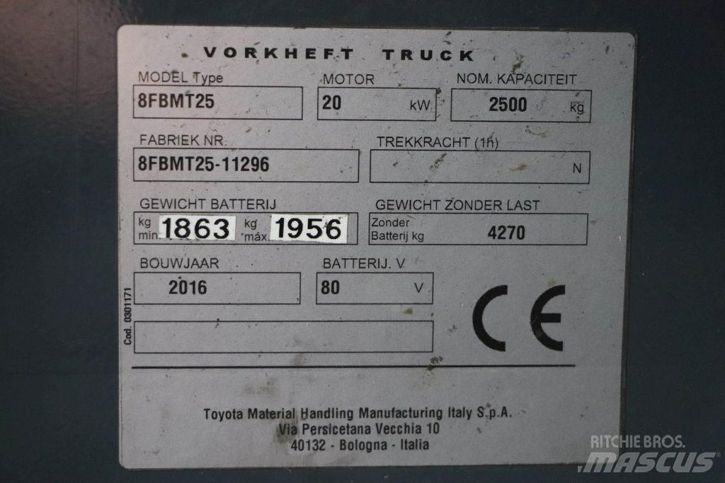 Toyota 8FBMT25 Empilhadores eléctricos