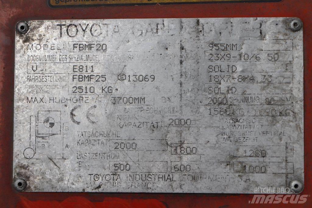 Toyota FBMF20 Empilhadores eléctricos