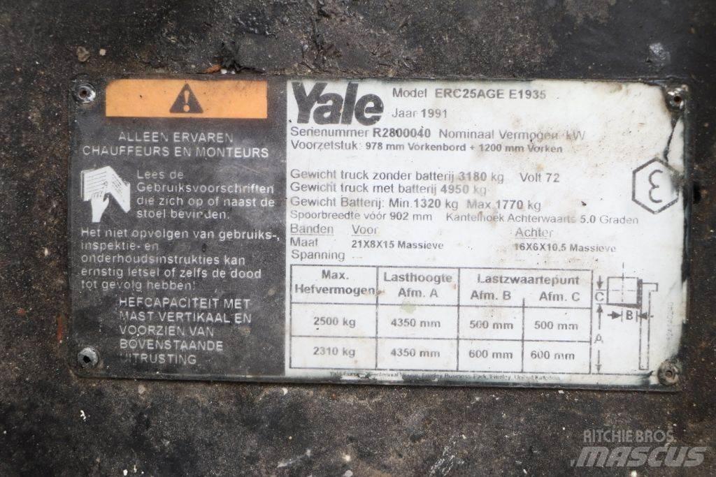 Yale ERC25AGE Empilhadores eléctricos