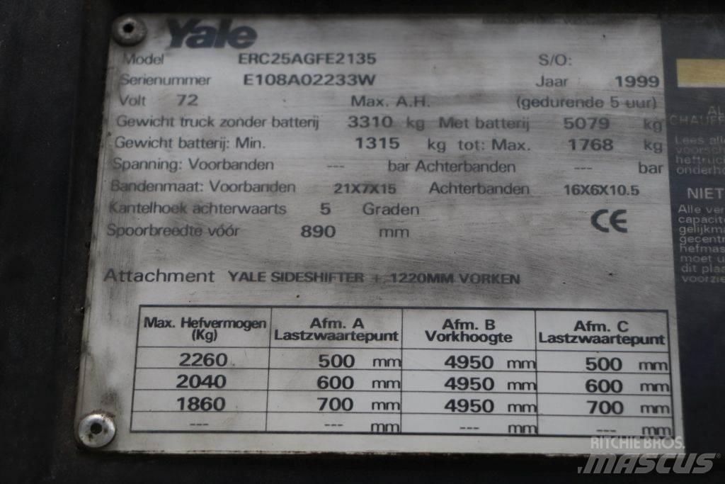 Yale ERC25AGF Empilhadores eléctricos