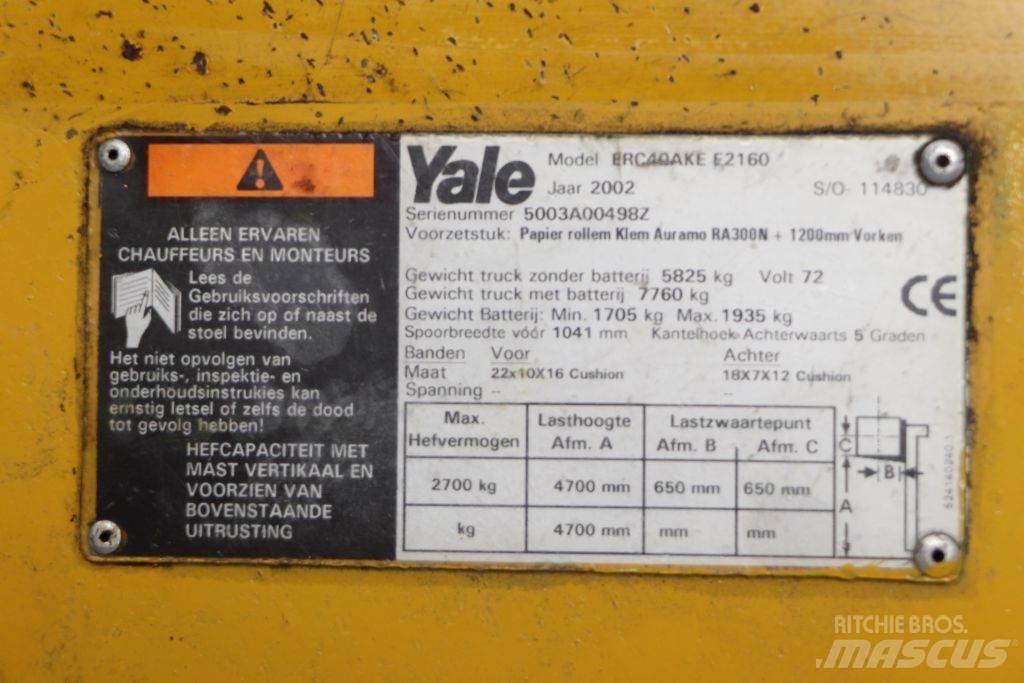 Yale ERC40AKE Empilhadores eléctricos