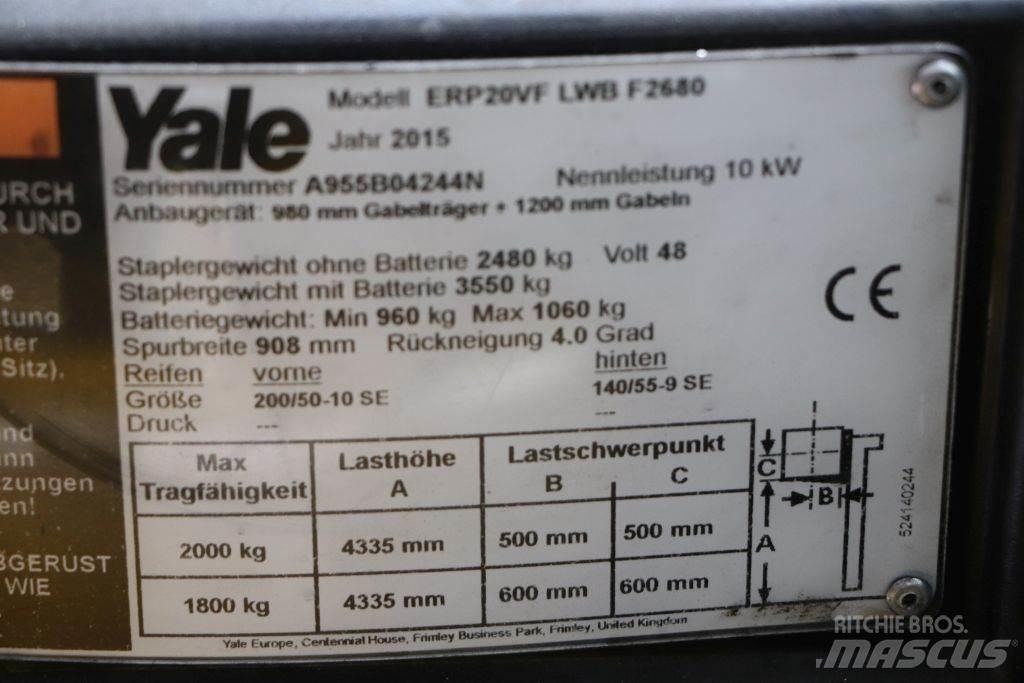 Yale ERP20VF Empilhadores eléctricos