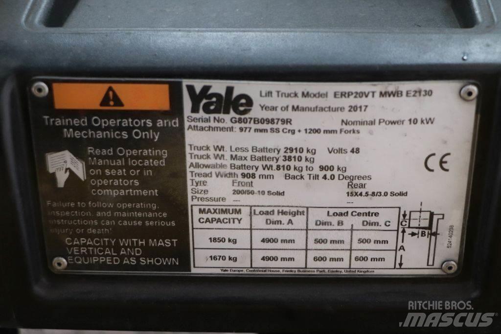 Yale ERP20VT Empilhadores eléctricos