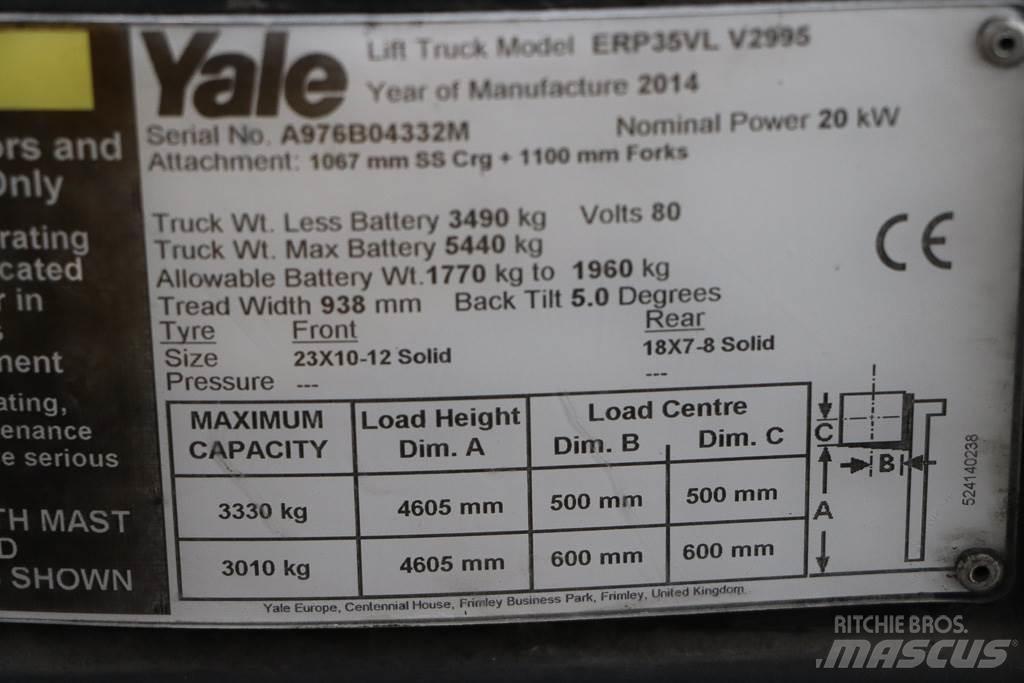Yale ERP35VL Empilhadores eléctricos