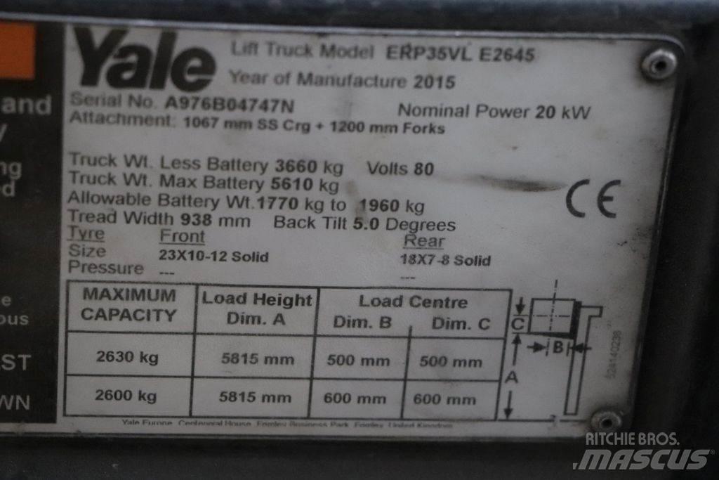 Yale ERP35VL Empilhadores eléctricos