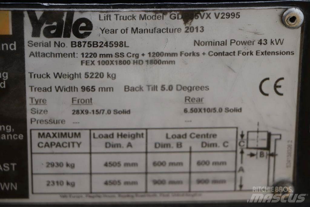 Yale GDP35VX Empilhadores Diesel
