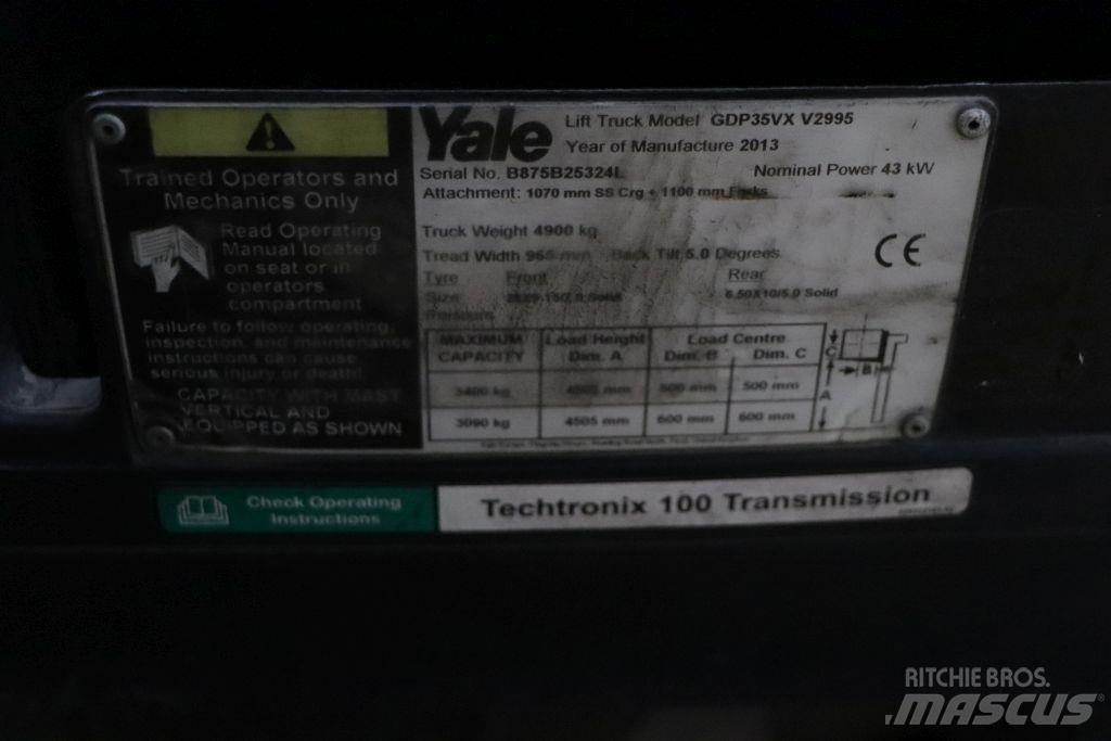 Yale GDP35VX Empilhadores Diesel