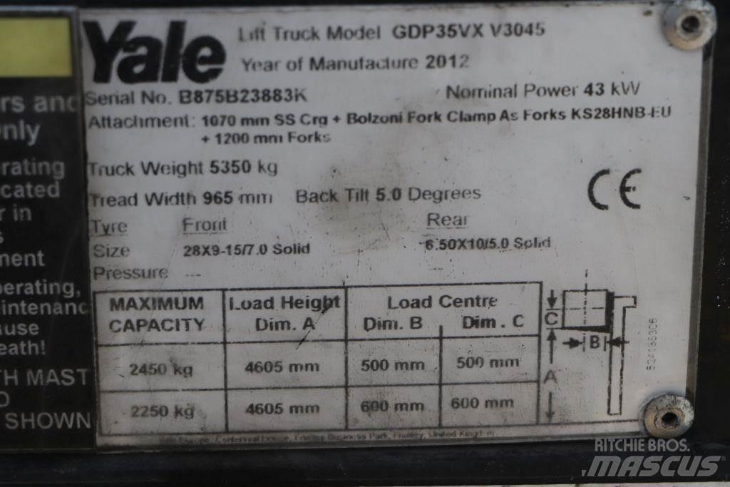 Yale GDP35VX Empilhadores Diesel