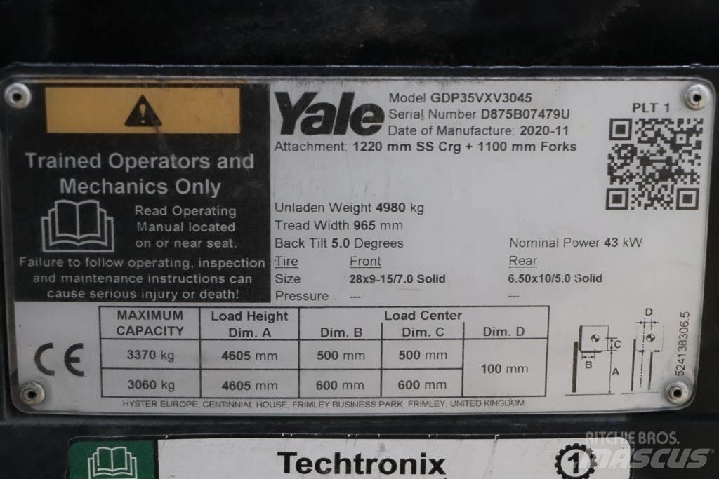 Yale GDP35VX Empilhadores Diesel