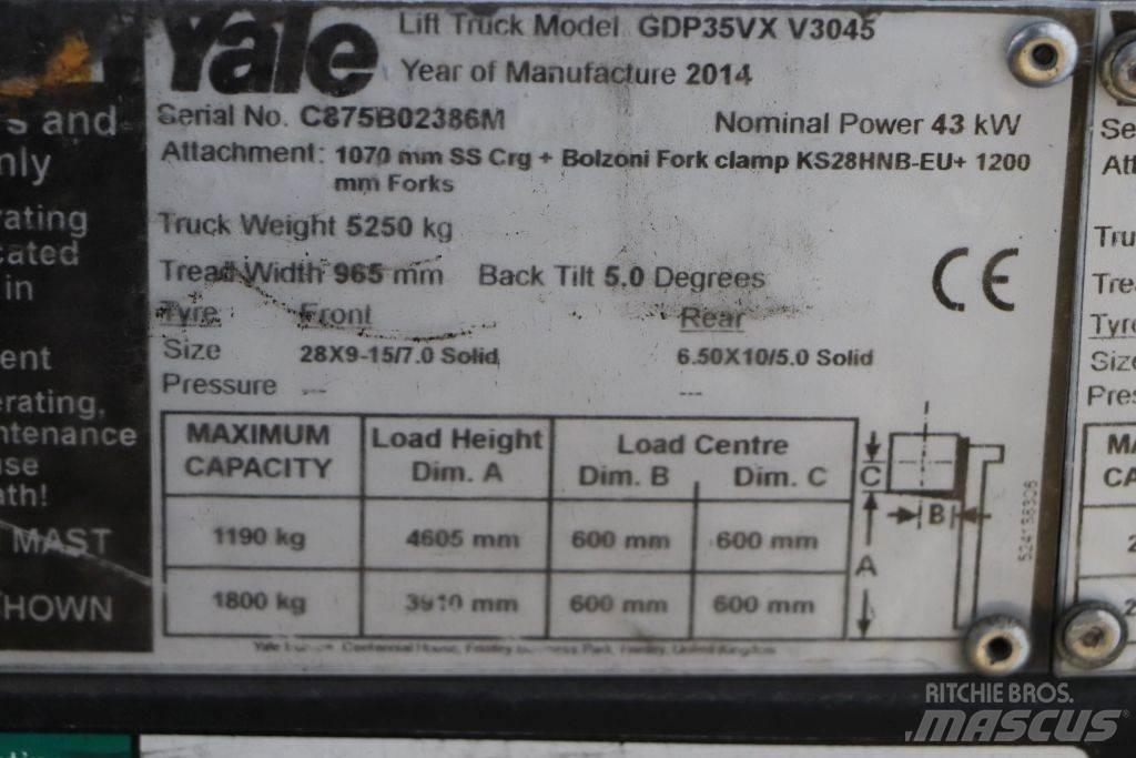 Yale GDP35VX Empilhadores Diesel
