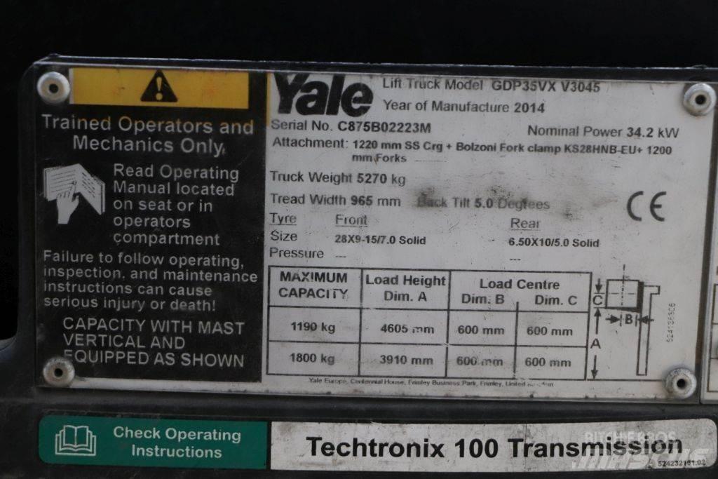 Yale GDP35VX Empilhadores Diesel