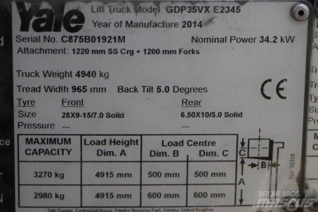 Yale GDP35VX Empilhadores Diesel