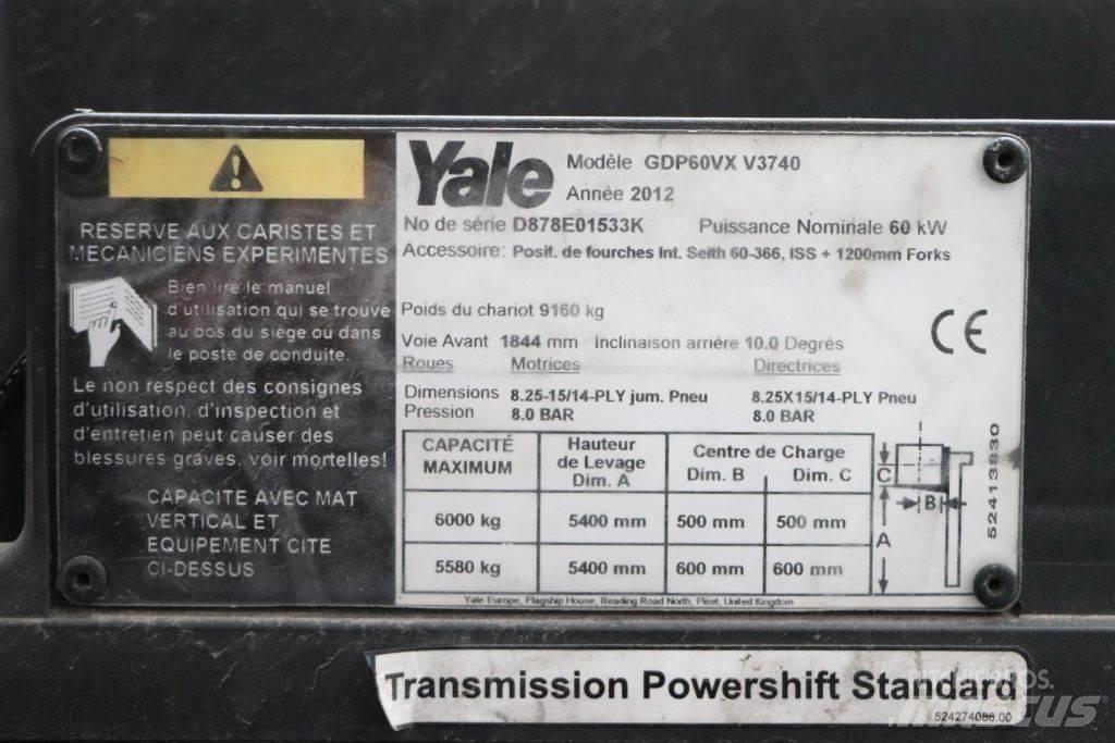 Yale GDP60VX Empilhadores Diesel
