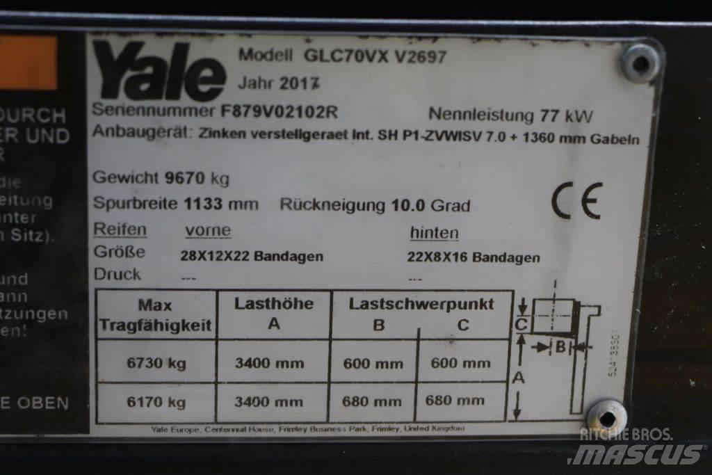 Yale GLC70VX Empilhadores a gás