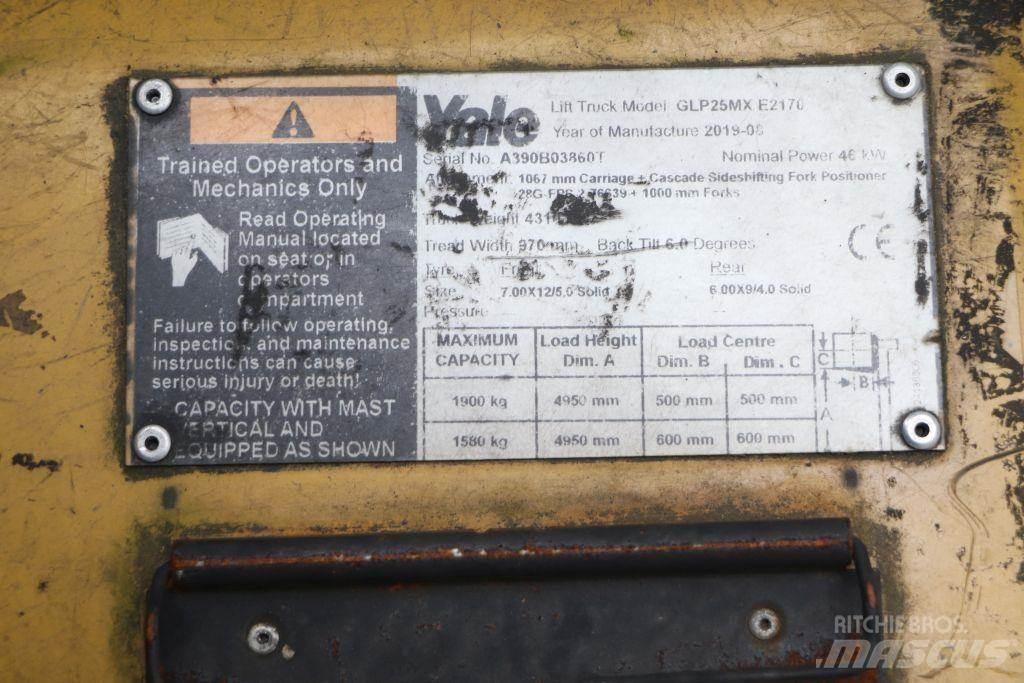 Yale GLP25MX Empilhadores a gás