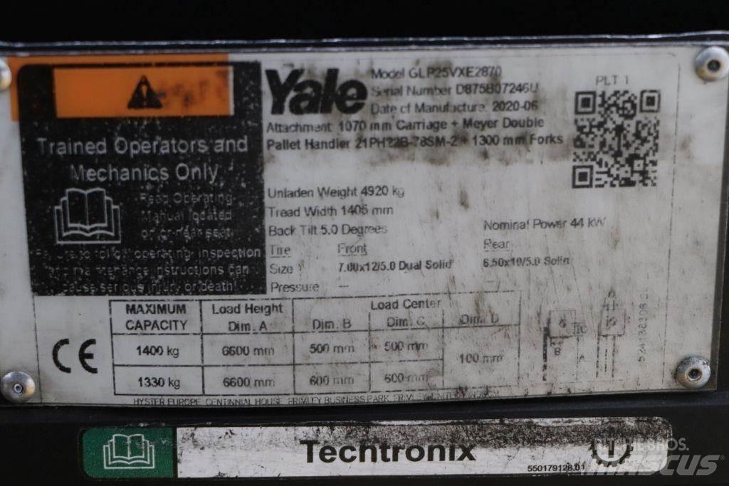 Yale GLP25VX Empilhadores a gás