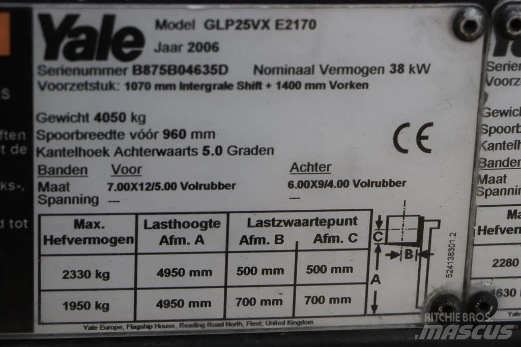 Yale GLP25VX Empilhadores a gás