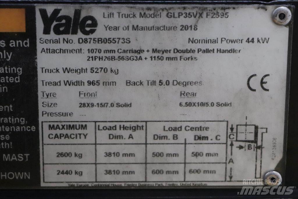 Yale GLP35VX Empilhadores a gás