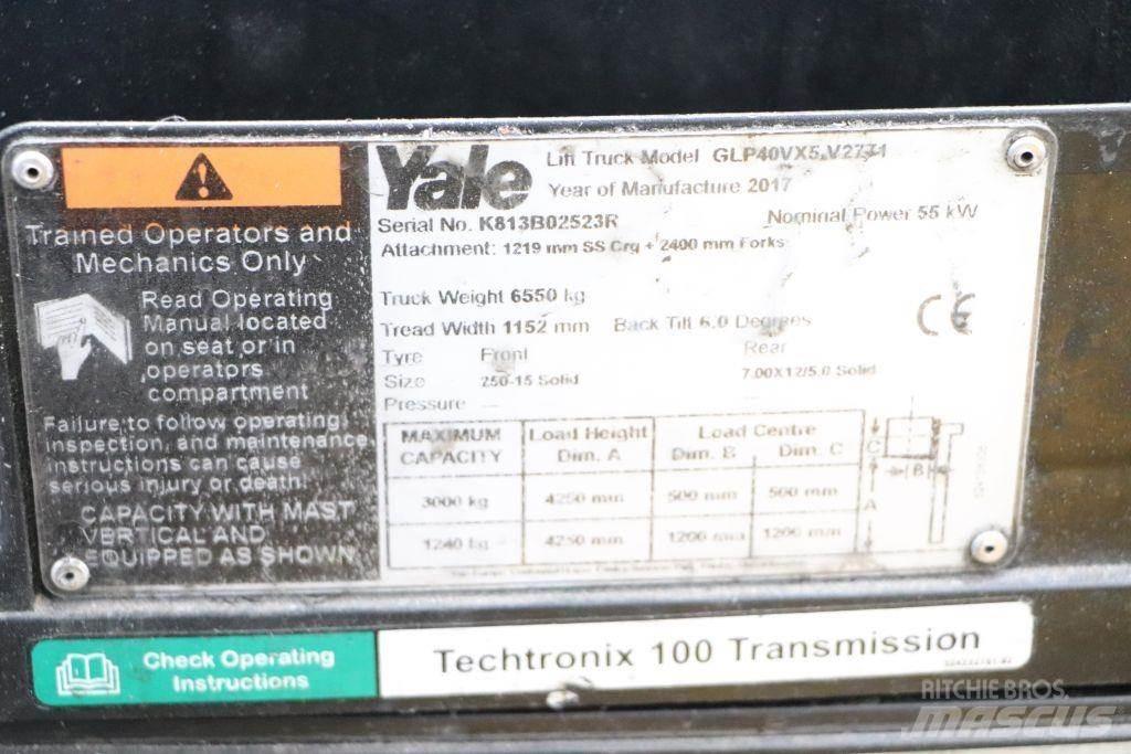 Yale GLP40VX5 Empilhadores a gás