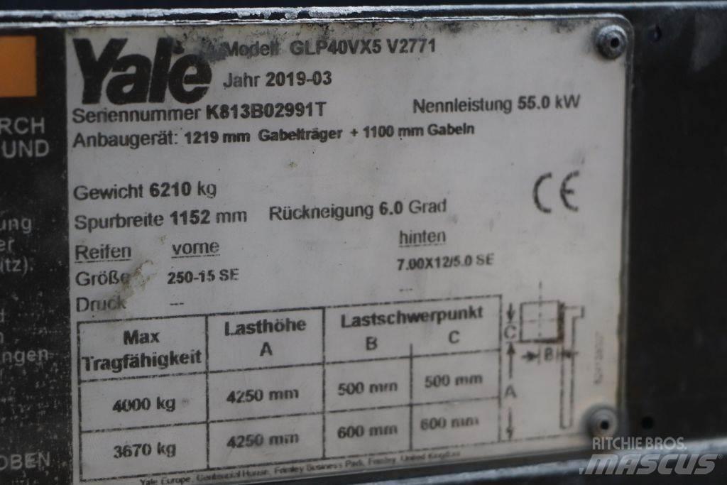 Yale GLP40VX5 Empilhadores a gás
