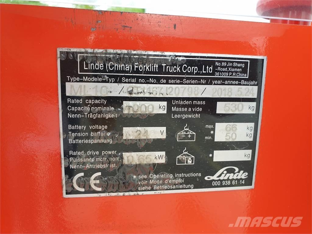 Linde #N/A Empilhador para operador externo