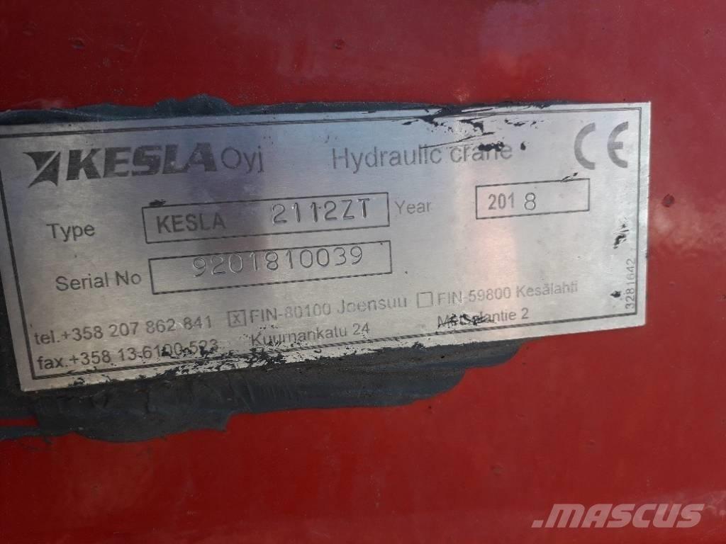 Kesla 2112ZT Gruas para troncos