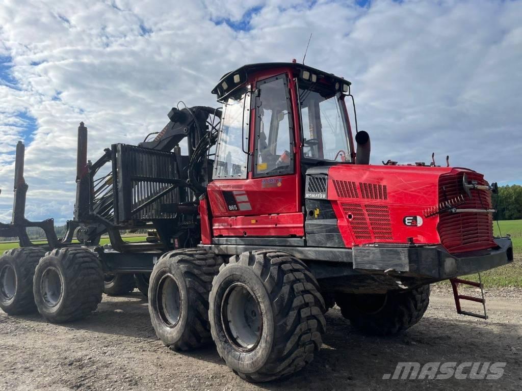Komatsu 865 Forwarders florestais